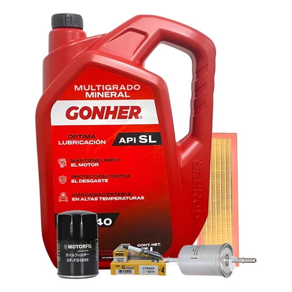 Kit Afinacin Ford Fiesta 2003-2010 1.6 Gonher Bujia Platino