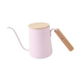 thumbnail image 3 of Hervidor de café de cuello de cisne, hervidor de café de goteo, tetera 350 ml rosa, 3 of 9