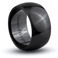 thumbnail image 1 of 12Mm Wide Black Ceramic Ring, 1 of 2