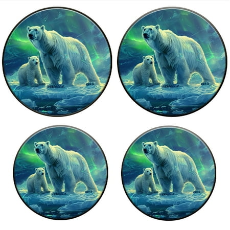 

Bahomeck Electric Stove Burner Covers Set Of 4 Majestic Polar Bear And Cub Stand On Ice Floe Metal Gas Stove Burner Covers Protecting Gas Stoves 8 Inch And 10 Inch
