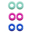 thumbnail image 4 of Gauges Flesh Tunnels Thin Silicone 2G-1/2" Flexible Ear 3 Pairs, 4 of 5