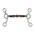 thumbnail image 4 of Colaxi Horse Bit Horse Mouth Snaffle H Shape Full Cheek Bit Horse Snaffle Bit Horse Riding Snaffle for Equestrian Training Equipment 135mm, 4 of 10