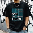 thumbnail image 3 of Men's Short Sleeve Graphic T shirt Collection Summer New Trend Fashion Sweatshirt Loose Fit for Big and Tall Men Shirts, 3 of 5