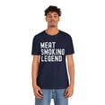 thumbnail image 5 of Meat Smoking Legend cool pitmaster meat smoker meat lover Unisex T-shirt, 5 of 7