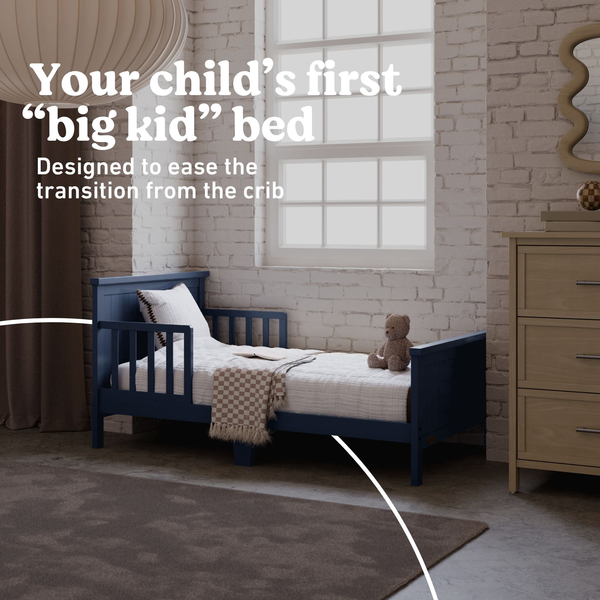 Graco Bailey Toddler Bed, Midnight Blue