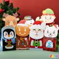 thumbnail image 5 of Joyfy 24 Christmas Treat Paper Bags for Holiday Party Gift, 5 of 7