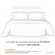 thumbnail image 2 of Colcha Ligera Dreamlab con 2 Fundas de Almohada Matrimonial 210 x 240 cm Grafito, 2 of 8