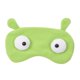 thumbnail image 1 of Antifaz para dormir adorable, antifaz de dibujos animados, antifaz suave que bloquea la luz, antifaz divertido para dormir. Verde, 1 of 9