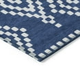 thumbnail image 4 of Addison Rugs Chantille Indoor/Outdoor Transitional Diamonds Navy Washable Rectangle Rug, 10' x 14', 4 of 6