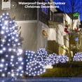 thumbnail image 4 of Red de luces navideñas WBao, 200 LED, 256 x 158 cm, resistente al agua, 8 modos, 4 of 8