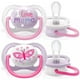 thumbnail image 2 of Philips Avent Chupon Collection Girl Mom / Bfly 0-6m 2pz, 2 of 5