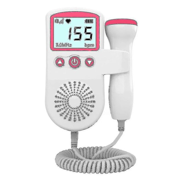 2024 Doppler fetal ultrasónico detecta el monitor prenatal de la sonda de frecuencia cardíaca del bebé