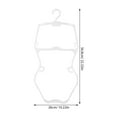 thumbnail image 2 of Hytrove Hangers for Baby Clothes Space Saving Firm Grip 5Pcs 22.4X10.2In, 2 of 8