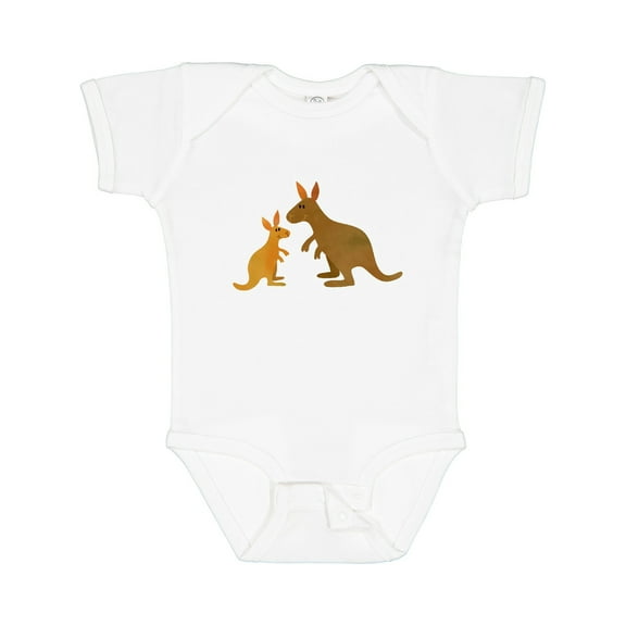 Inktastic Kangaroo Family Boys or Girls Baby Bodysuit