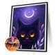 thumbnail image 2 of Cuadros Decorativos 5D DIY Diamante Pintura Luna Animal Taladro Redondo Completo Decoración de Pared Tmvgtek embutido en tela, 2 of 9