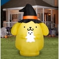 thumbnail image 6 of Hello Kitty & Pompompurin Halloween Inflatables Set by Gemmy – 2 Pack Airblown Yard Decorations with Lights – Hello Kitty Pumpkin Costume & Pompompurin Witch Hat – Indoor/Outdoor, 6 of 8