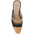 thumbnail image 5 of Journee Womens Dalla Slip On Cap Toe Mule Pumps, 5 of 10