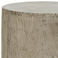 thumbnail image 5 of Safavieh Trunk Outdoor Concrete Round Accent Table - Dark Grey, 5 of 6