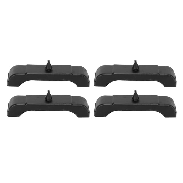 Almohadillas De Soporte Para Radiador De 3 Núcleos Negras Resistentes Al Desgaste 4012 326 681S 4-1/4in 4 Piezas Flexibles Para Automóvil ANGGREK Accesorios