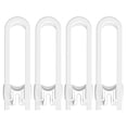 thumbnail image 1 of Cerradura de seguridad para bebés en forma de U cerradura deslizante para gabinete cerradura de plástico reutilizable para cajón de niños, 4 piezas Methold HA004308-02, 1 of 6
