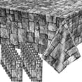 thumbnail image 1 of Mantel Irenare Stone Wall para fiestas medievales, 274 x 137 cm, 16 unidades, 1 of 7