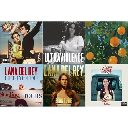Violet Bent Backwards Over The Grass & Nfr! & Born To Die (Paradise Edition) & Ultraviolence & Honeymoon & Lust For Life [CD Bundle]