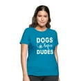 thumbnail image 3 of Dogs Before Dudes Shirt, Dog Mom Shirt, Dog Owner Shirt, Dog Shirts for Women, Dog Mom Tee, Doggy Gift, Dog Owner Gift, 3 of 10