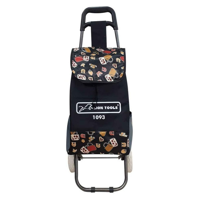 Carrito Para Mandado Multiusos Plegable Lion Tools Bolsa Negra