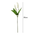 thumbnail image 2 of Decoracion Flor 6 uds flor Artificial lirio del valle Artificial Convallaria Majalis flores de boda para ramo de novia decoraciones de boda Maboto Decoracion Flor, 2 of 6