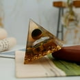 thumbnail image 4 of MesaSe Pyramid Resin Crystal Pyramid Resin Crystal Pyramid Crystal Energy for Protection Pyramid Crystal Desktop Meditation Ornament Creative Gifts for Home and Office, 4 of 7