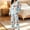 AH, variant on 2 Piece Women's Pajama Sets Long Sleeve Top and Pant Floral Print Button Down Nightwear with Chest Pocket Lounge Sets for Women Home Casual Suits
