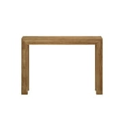 Plank+Beam 46 Modern Solid Wood Console Table, Narrow Entryway Table, Behind The Couch, Pecan