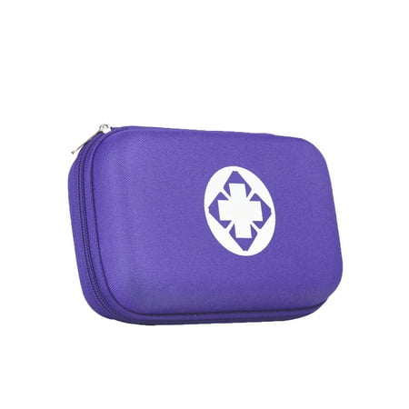Car First Aid Kit Purple Emergency Bag Survival Kit Home First Aid Kit 273 Pcs Home Essentials YIDERBO