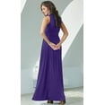 thumbnail image 4 of Womens Long Sleeveless Flowy Bridesmaid Cocktail Evening Gown Maxi Dress, 4 of 4