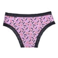 thumbnail image 5 of Fewfanhot Cute Ladies Panties with Pattern, Christmas Underwear for Women with Lace Trim Funny Printed Underpants, 5 of 7