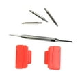 thumbnail image 3 of 1 juego de adaptadores de orejetas de 16 mm, piezas de repuesto para bricolaje, 3 varillas de resorte rojo, 3 of 8