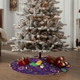 thumbnail image 4 of Rateoe Mardi Gras and Donuts Pattern Christmas Tree Skirt with Ties , Christmas Tree Decorations, Farmhouse Christmas Decor Xmas Holiday Decorations-48", 4 of 6