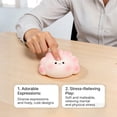 thumbnail image 5 of Dumpling Shape Squishy Fidget Toys for Adults Soft Tactile Office Desk Accessory Polyurethane Foam Sensory Gadget Manual Venting Tool Multi Color 1 Pack, 5 of 9