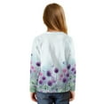 thumbnail image 2 of DISNIMO Girls Long Sleeve Shirt Butterfly Dandelion Printed Long Sleeve Pullover Tops Casual Loose T-Shirts Comfy Crewneck Tunic Blouse Size 5-12, 2 of 8