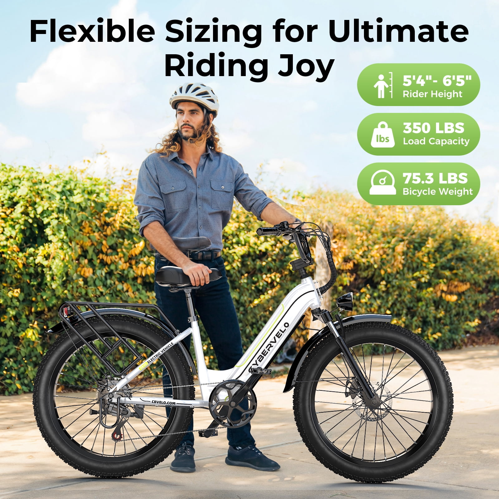 Aoango 1000 Peak Electric Bike for Adults,up 80 Miles Removable Battery Ebike, 26" Electric E Bike with 7-Speed,Adult Electric Bicycles for Commute Beach Snow Womens/Man All Terrain