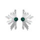thumbnail image 1 of Pendientes de tuerca de 2 uds., pendiente de línea geométrica Push-Back, Metal hipoalergénico, exhibición Vintage, hallazgo de joyería Ropa, zapatos y accesorios Miscelánea verde plata Guardurnaity AP017541-01, 1 of 6