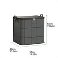 thumbnail image 3 of WIFKLSIIPG Foldable Storage Bag Quilt Storage Bag Clothes Storage Bag Bag with Large Capacity Packing Artifact with Zipper for Clothes Blankets Quilts and Toys, 3 of 6