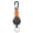 shape:A2, variant on Outdoor Retractable Rope Carabiner Keychain Paracord Lanyard Keychain Clip for Climbing, Camping, Hiking, Backpacking