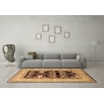 thumbnail image 3 of Ahgly Company Indoor Rectangle Oriental Brown Industrial Area Rugs, 5' x 7', 3 of 4