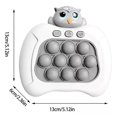 thumbnail image 4 of Juguete sensorial electrónico Pop It Tik Tok Owl con luces LED, 4 of 8
