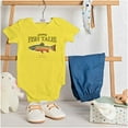 thumbnail image 3 of Gill McGinn Deep Sea Trout Fishing Romper Boys or Girls Infant Baby Brisco Brands 24M, 3 of 6