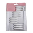 thumbnail image 4 of 12Pcs Car Anti-Scratch Door Edge Guard Trim Strip Bumper Protection White, 4 of 10