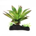 thumbnail image 2 of Reptile Tortoise Fish Tank Aquarium Artificial Plastic Water Grass Ornament, 2 of 5