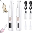 thumbnail image 1 of Furrybasics Tondeuse à Poils d'Animaux, Tondeuse à Poils d'Animaux de Base Duveteuse pour Pattes, Tondeuse à Poils Rechargeable à Faible Bruit (2 Pcs), 1 of 10