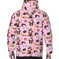 thumbnail image 7 of Lsque 2336109497 Pattern Casual Men's Hoodie,Hooded Sweatshirt with Kangaroo Pocket,Pullover Hoodie-Medium, 7 of 7